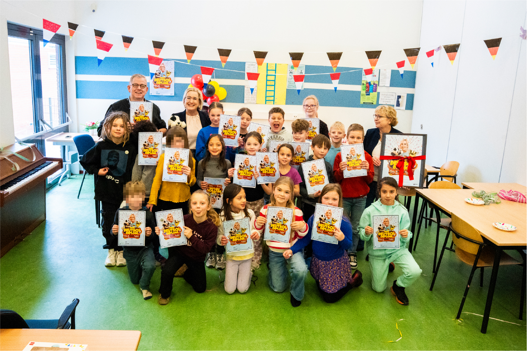 1000ste diploma Duits